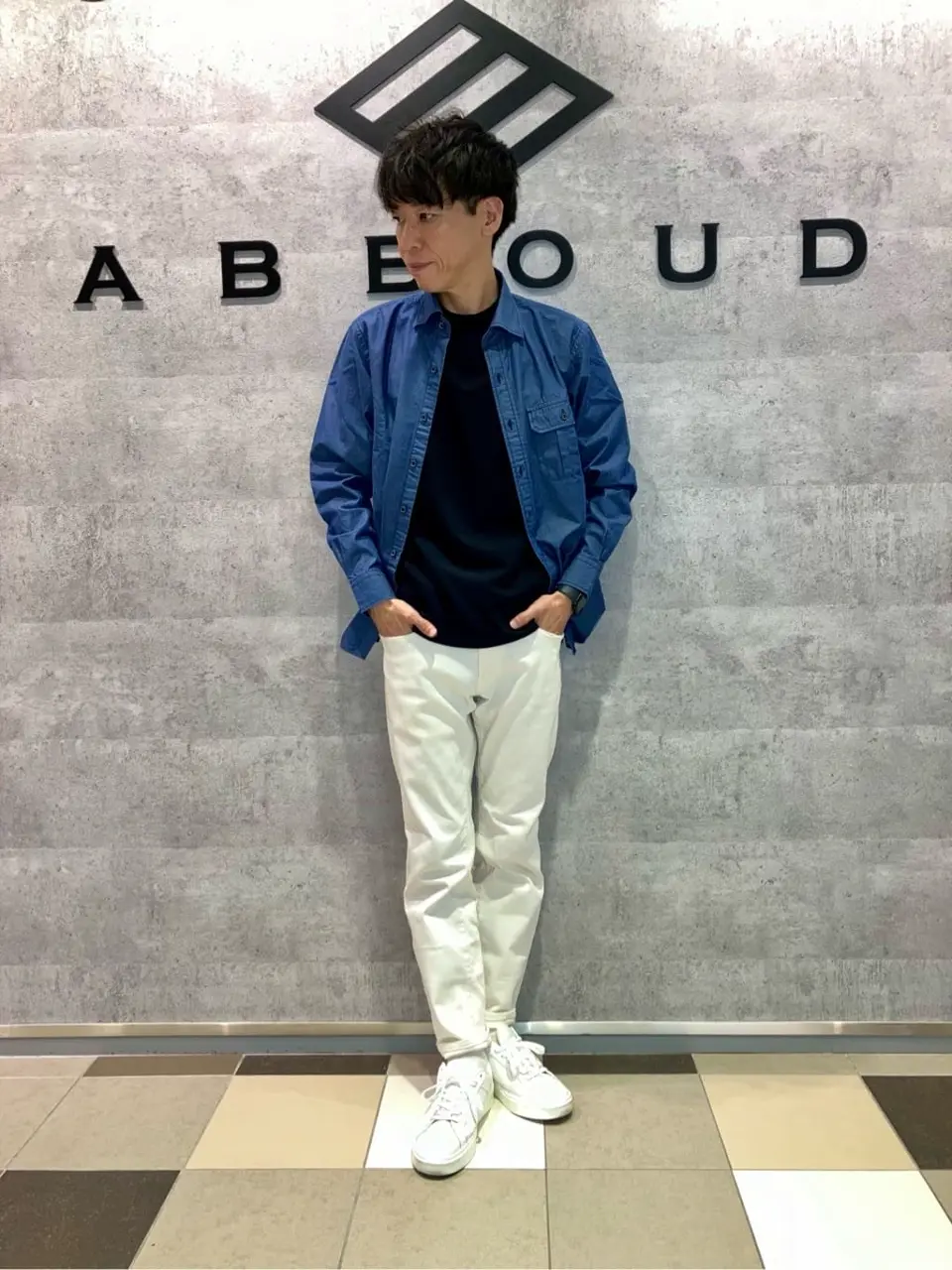 JOSEPH ABBOUD 足立 コーディネート画像