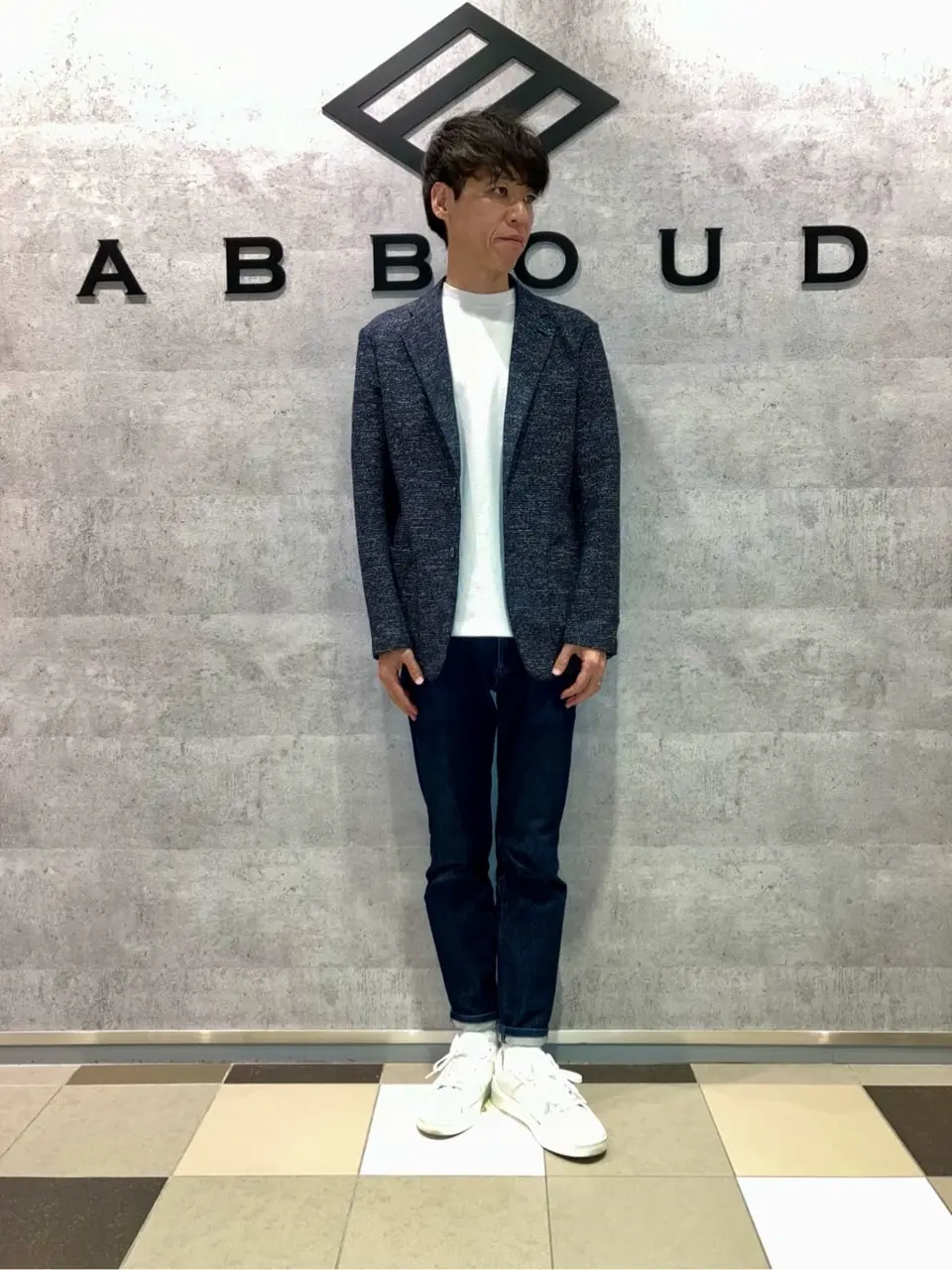 JOSEPH ABBOUD 足立 コーディネート画像