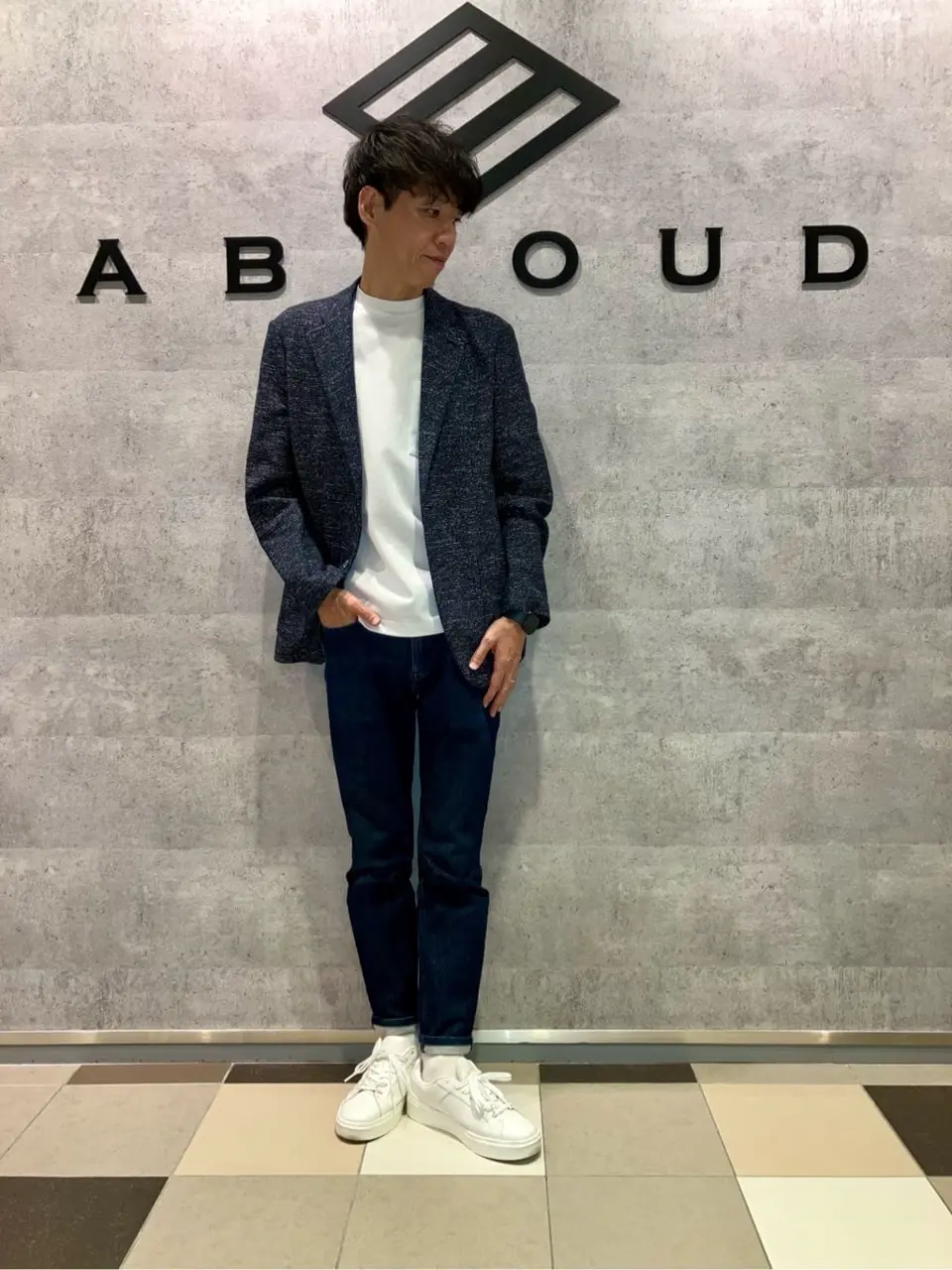 JOSEPH ABBOUD 足立 コーディネート画像