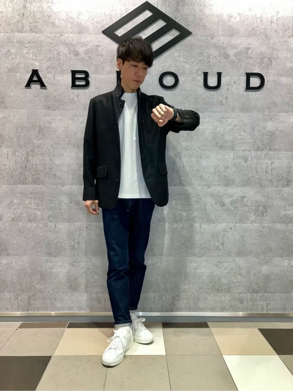 JOSEPH ABBOUD 足立 コーディネート画像