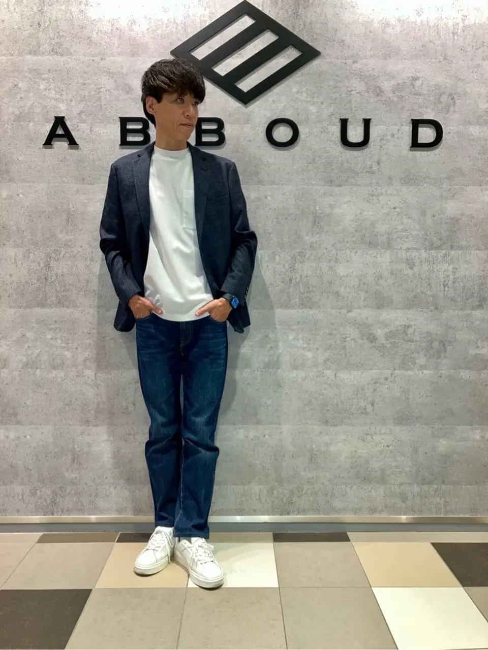 JOSEPH ABBOUD 足立 コーディネート画像