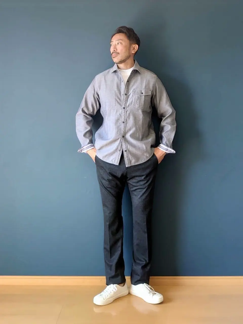 JOSEPH ABBOUD 安東 コーディネート画像