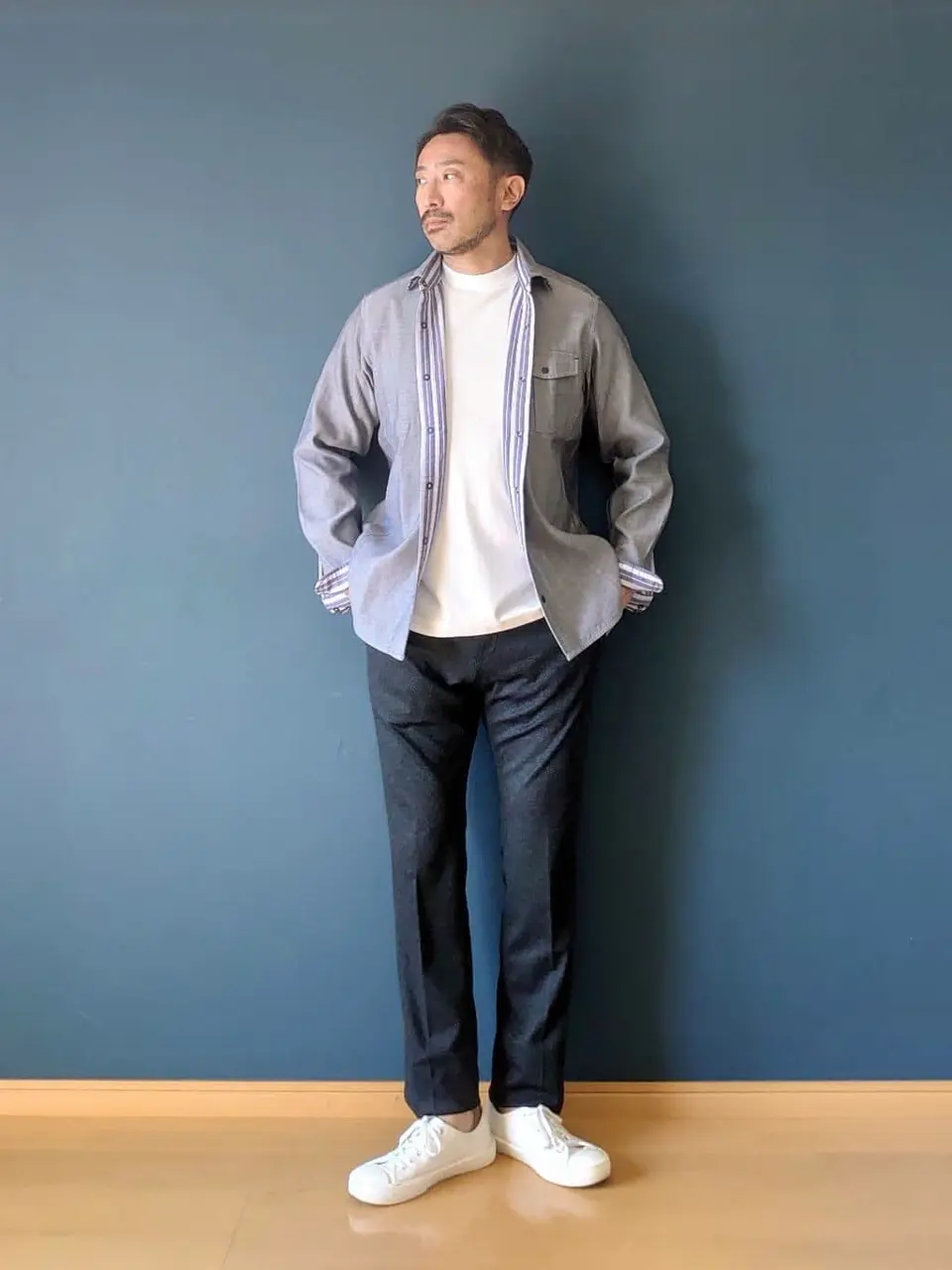 JOSEPH ABBOUD 安東 コーディネート画像