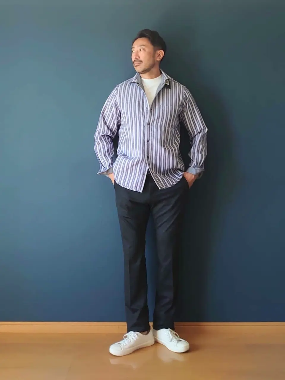 JOSEPH ABBOUD 安東 コーディネート画像