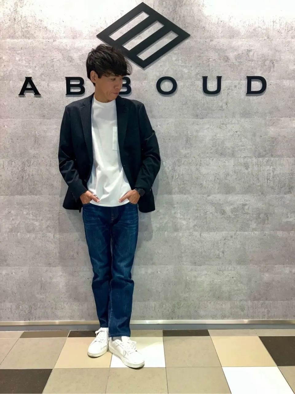 JOSEPH ABBOUD 足立 コーディネート画像