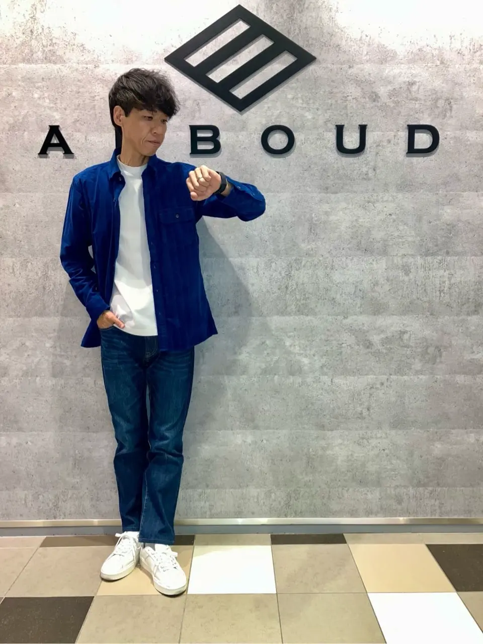 JOSEPH ABBOUD 足立 コーディネート画像