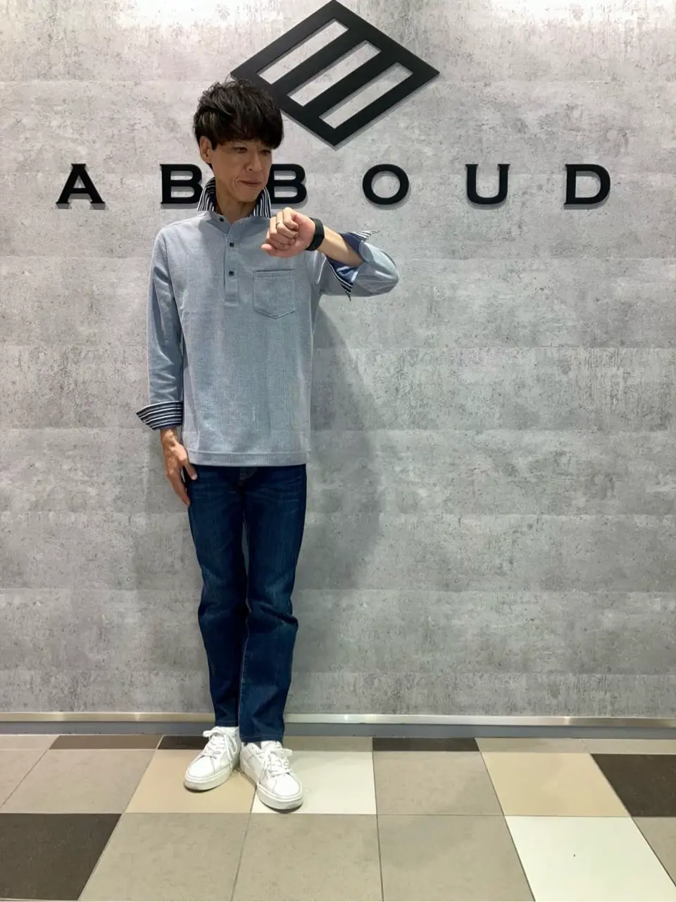 JOSEPH ABBOUD 足立 コーディネート画像