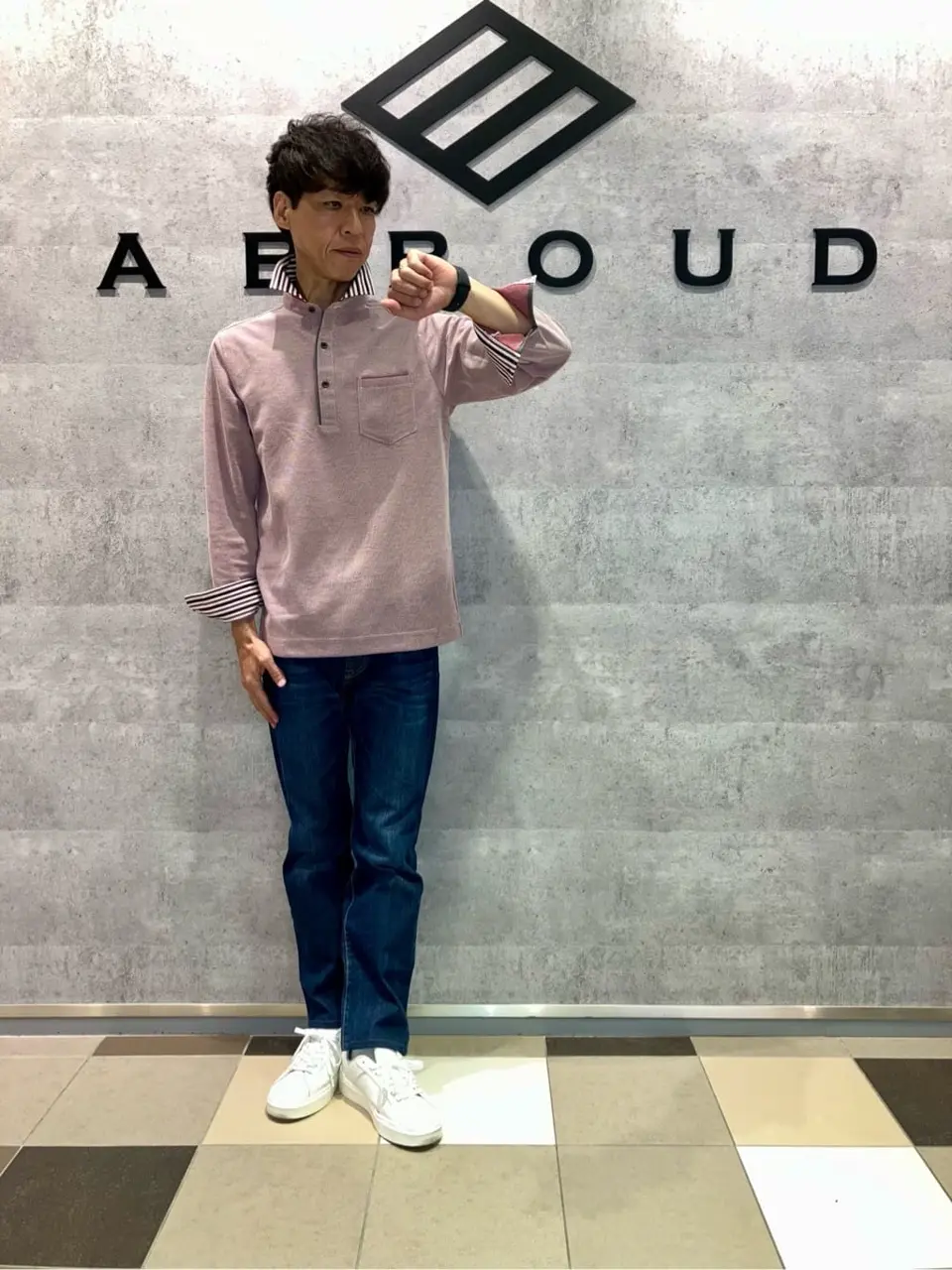 JOSEPH ABBOUD 足立 コーディネート画像