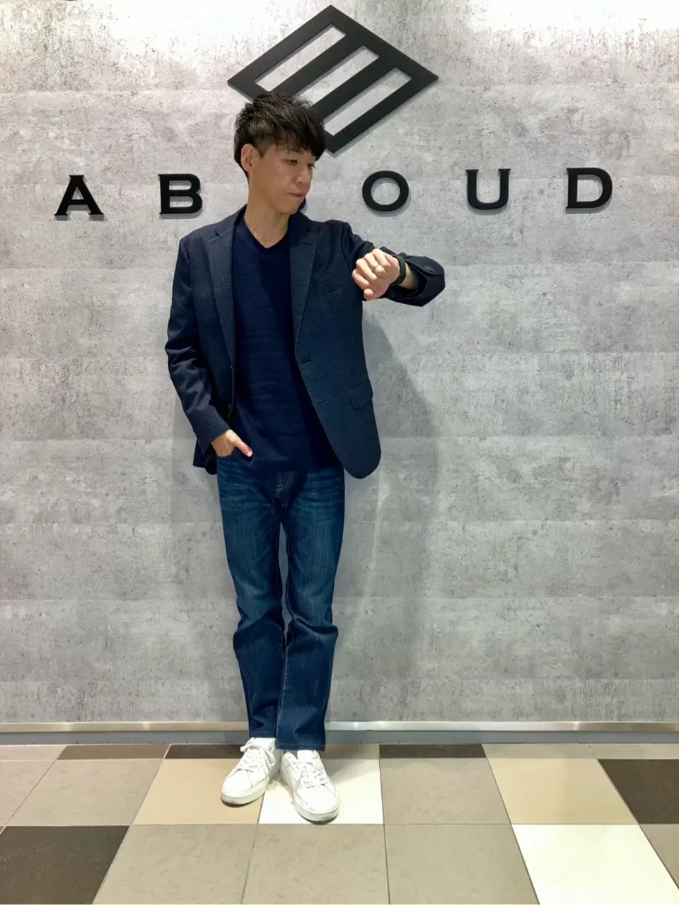 JOSEPH ABBOUD 足立 コーディネート画像