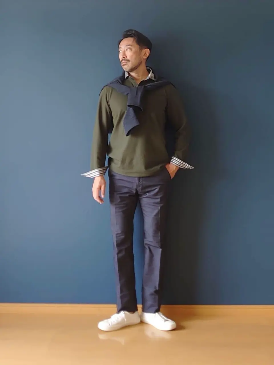 JOSEPH ABBOUD 安東 コーディネート画像