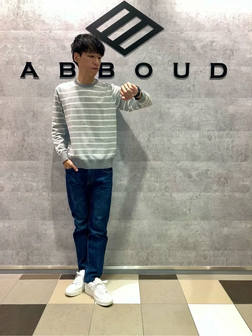 JOSEPH ABBOUD 足立 コーディネート画像