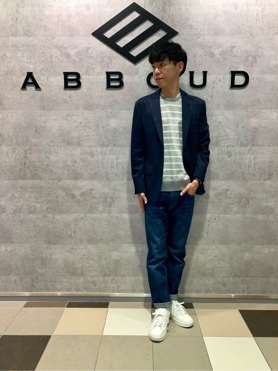 JOSEPH ABBOUD 足立 コーディネート画像