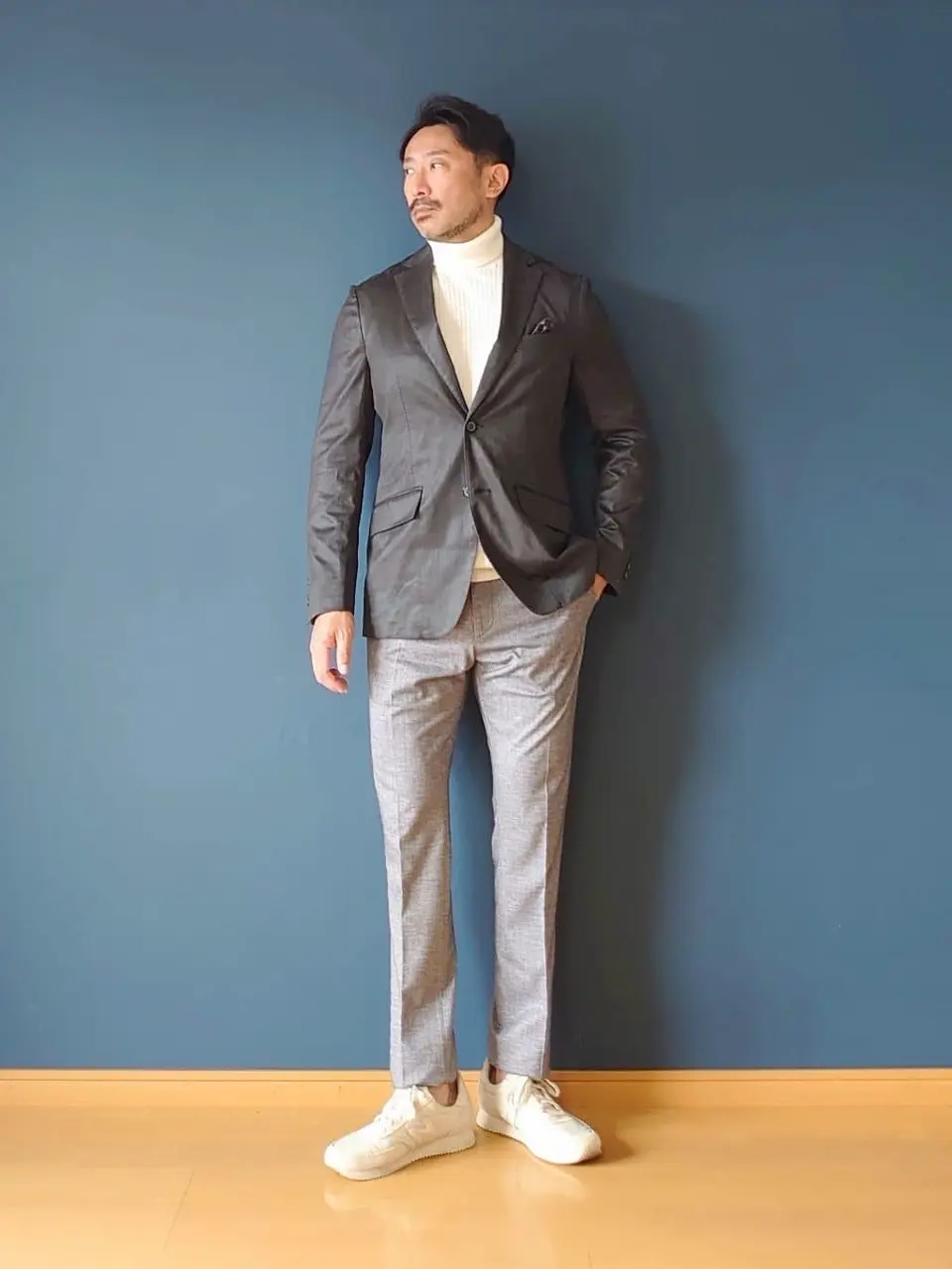 JOSEPH ABBOUD 安東 コーディネート画像