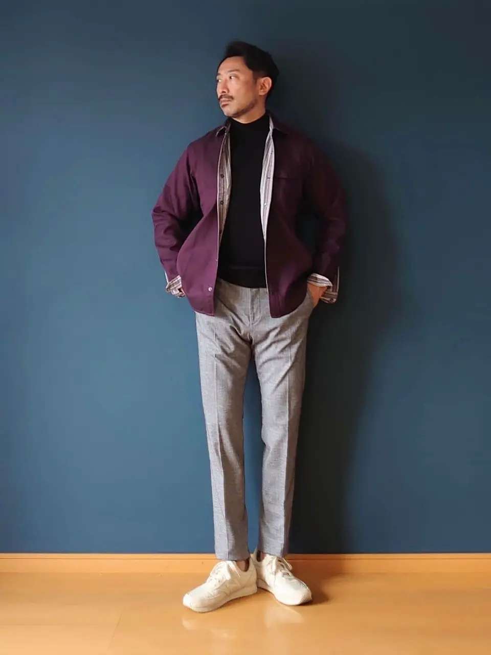 JOSEPH ABBOUD 安東 コーディネート画像