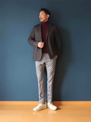 JOSEPH ABBOUD 安東 コーディネート画像