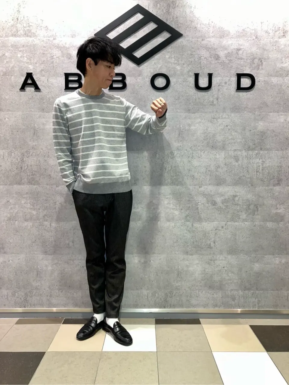 JOSEPH ABBOUD 足立 コーディネート画像