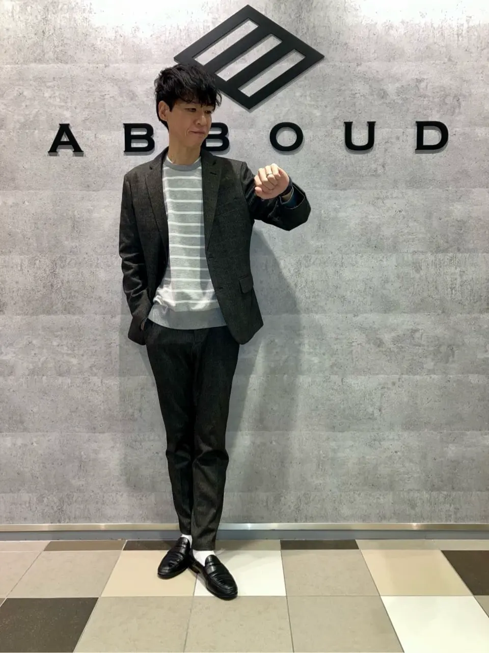 JOSEPH ABBOUD 足立 コーディネート画像