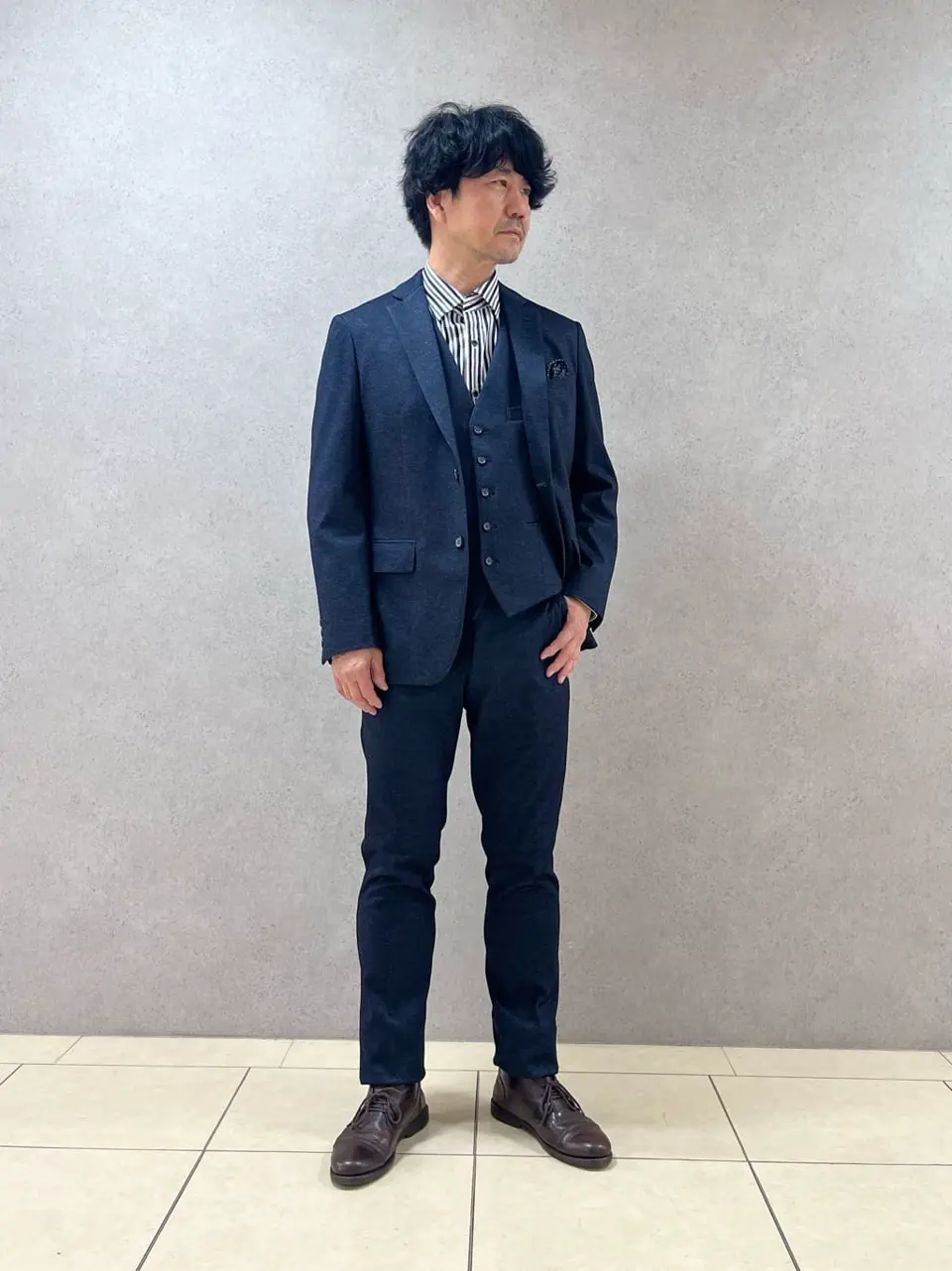 JOSEPH ABBOUD 植岡 コーディネート画像