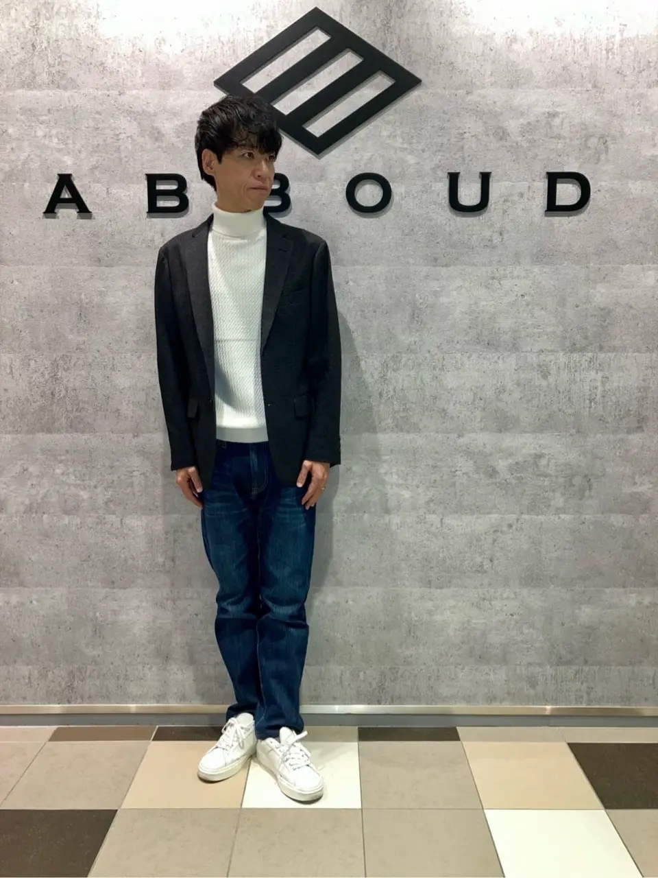 JOSEPH ABBOUD 足立 コーディネート画像