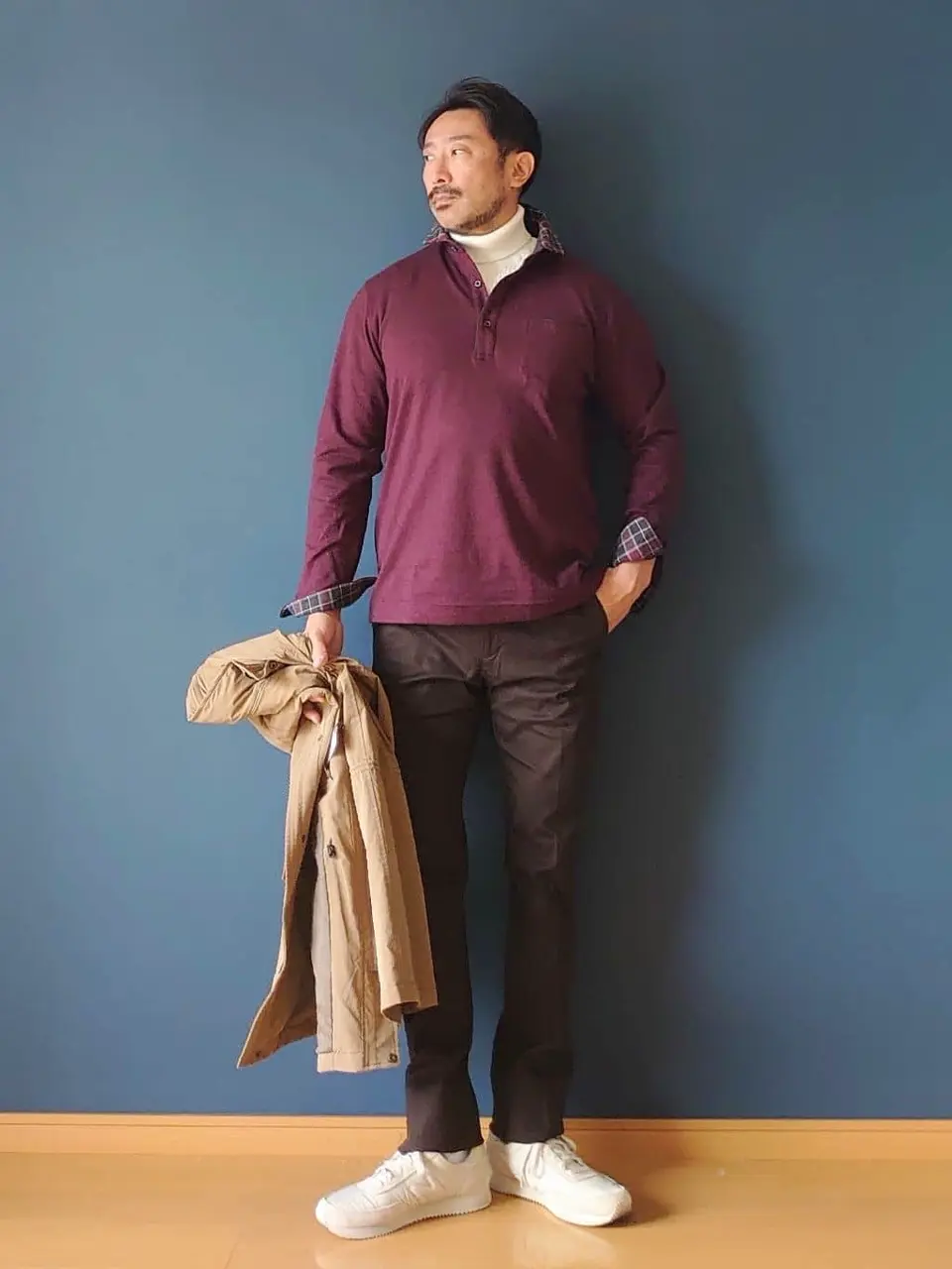 JOSEPH ABBOUD 安東 コーディネート画像