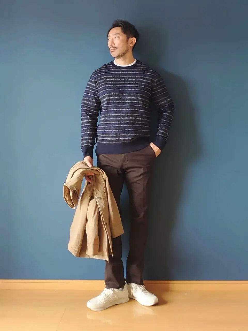 JOSEPH ABBOUD 安東 コーディネート画像