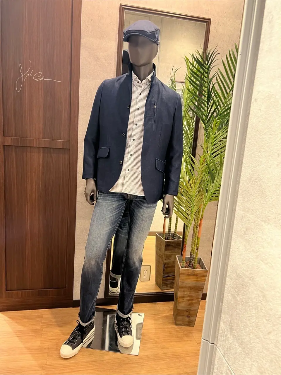 JOSEPH ABBOUD 上條 コーディネート画像