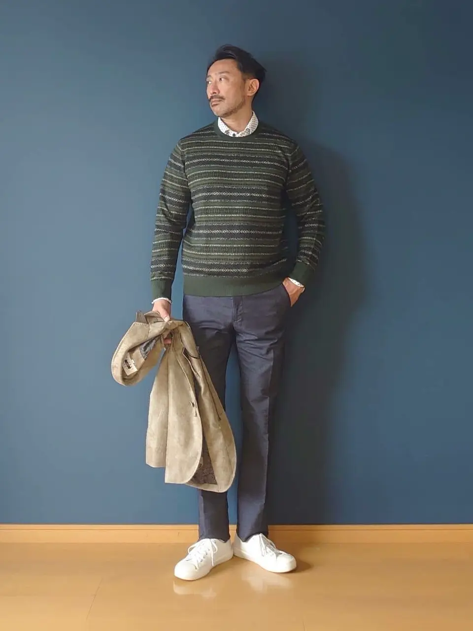 JOSEPH ABBOUD 安東 コーディネート画像