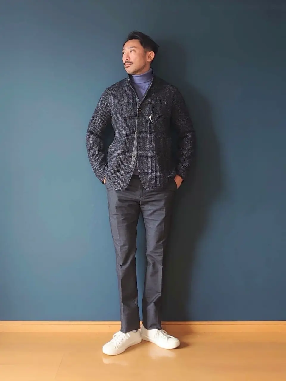 JOSEPH ABBOUD 安東 コーディネート画像