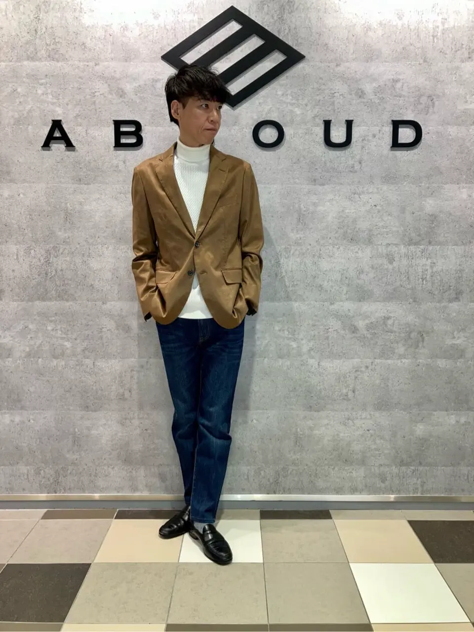 JOSEPH ABBOUD 足立 コーディネート画像