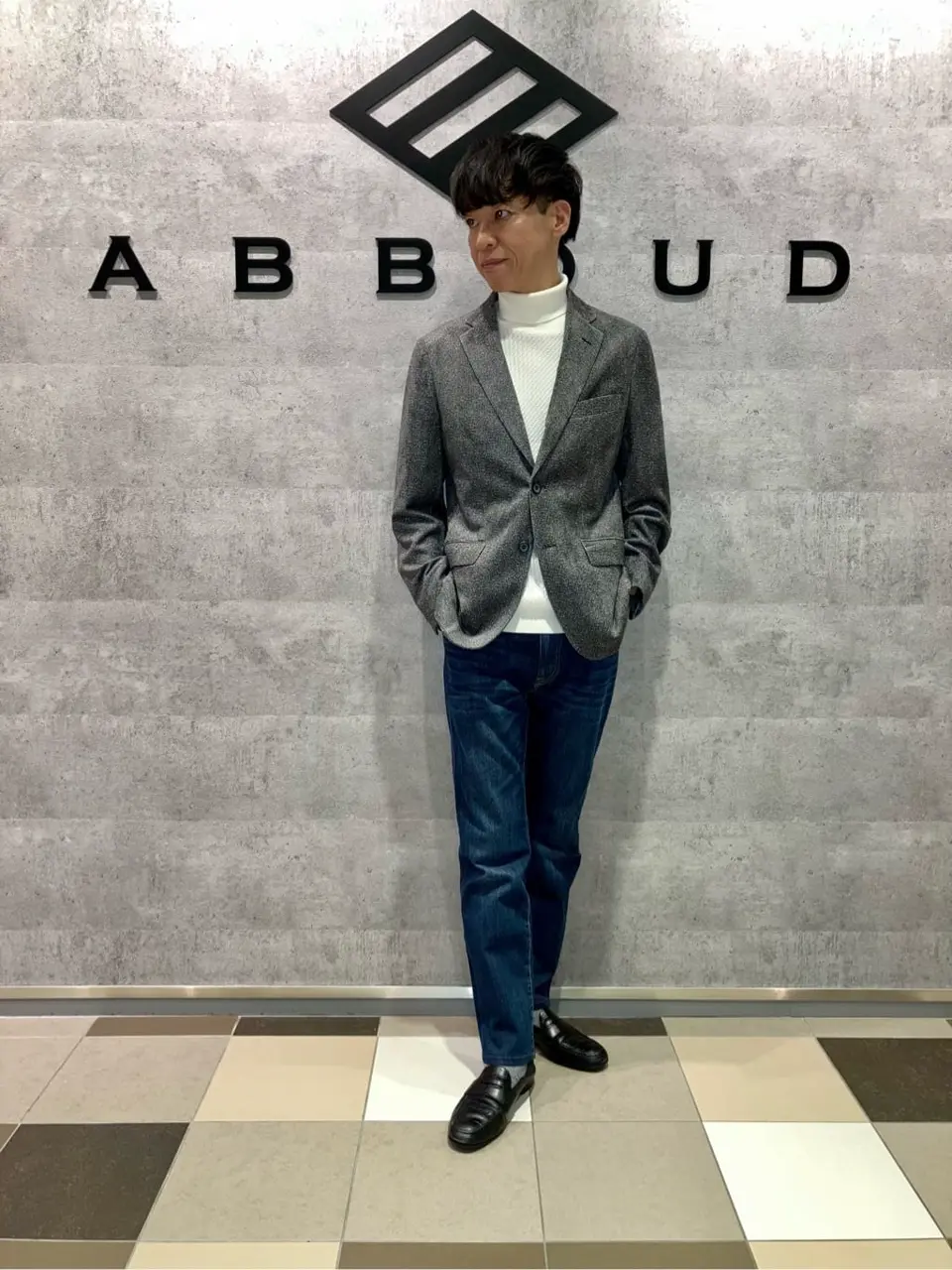 JOSEPH ABBOUD 足立 コーディネート画像