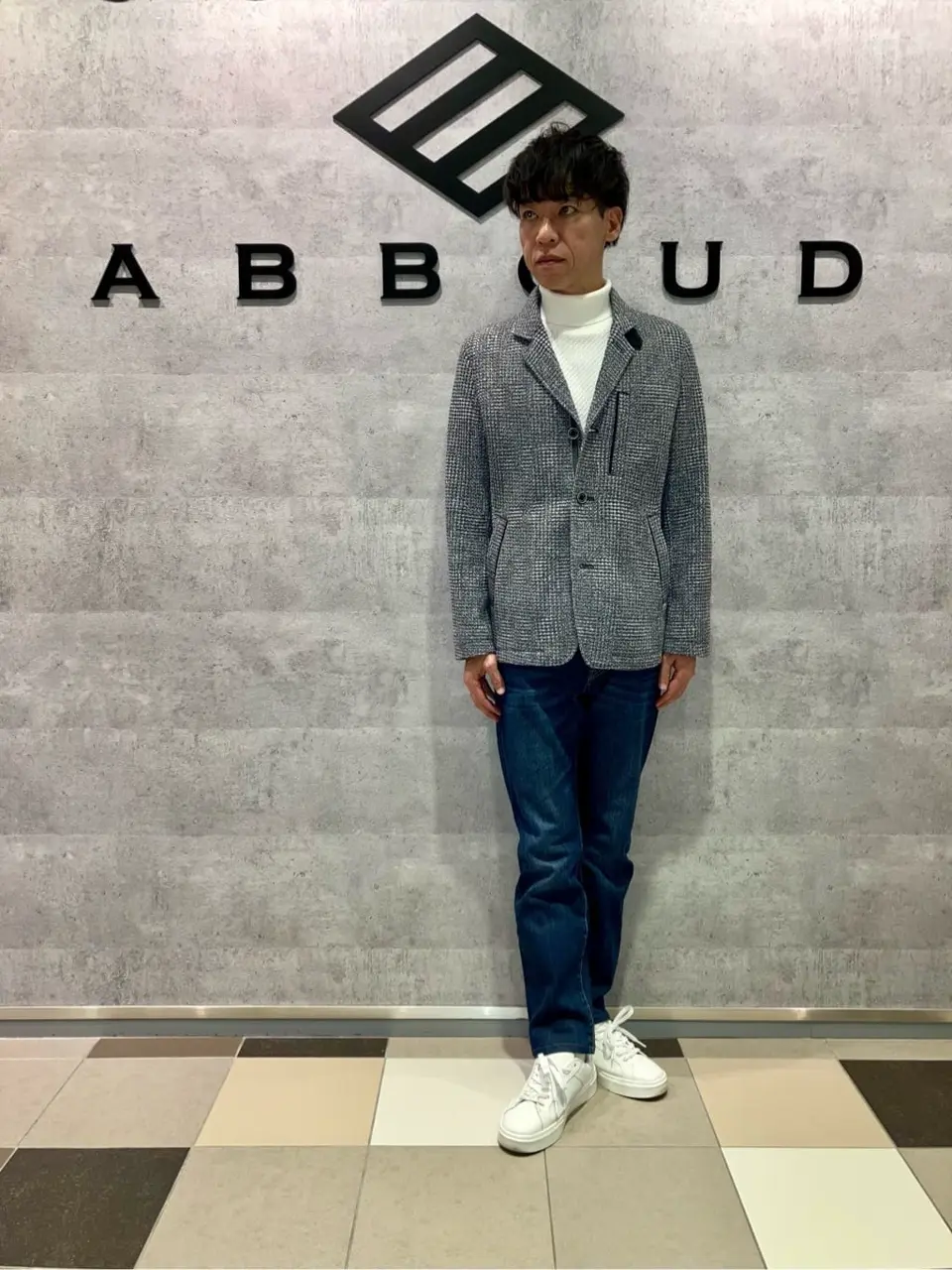 JOSEPH ABBOUD 足立 コーディネート画像