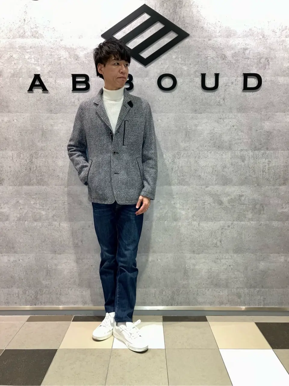 JOSEPH ABBOUD 足立 コーディネート画像