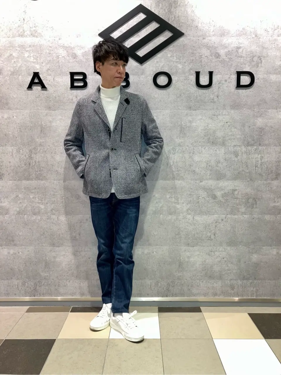 JOSEPH ABBOUD 足立 コーディネート画像