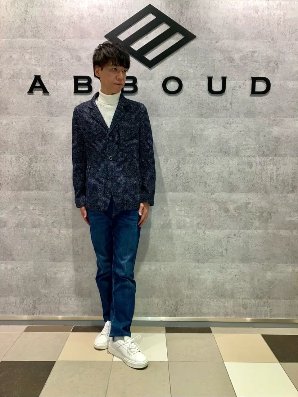 JOSEPH ABBOUD 足立 コーディネート画像