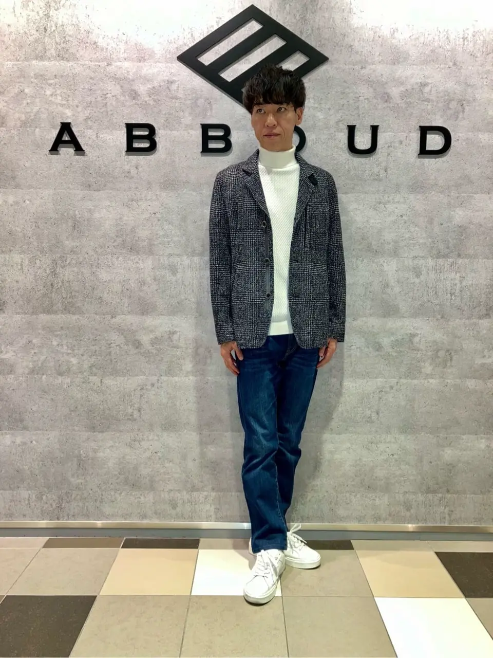 JOSEPH ABBOUD 足立 コーディネート画像