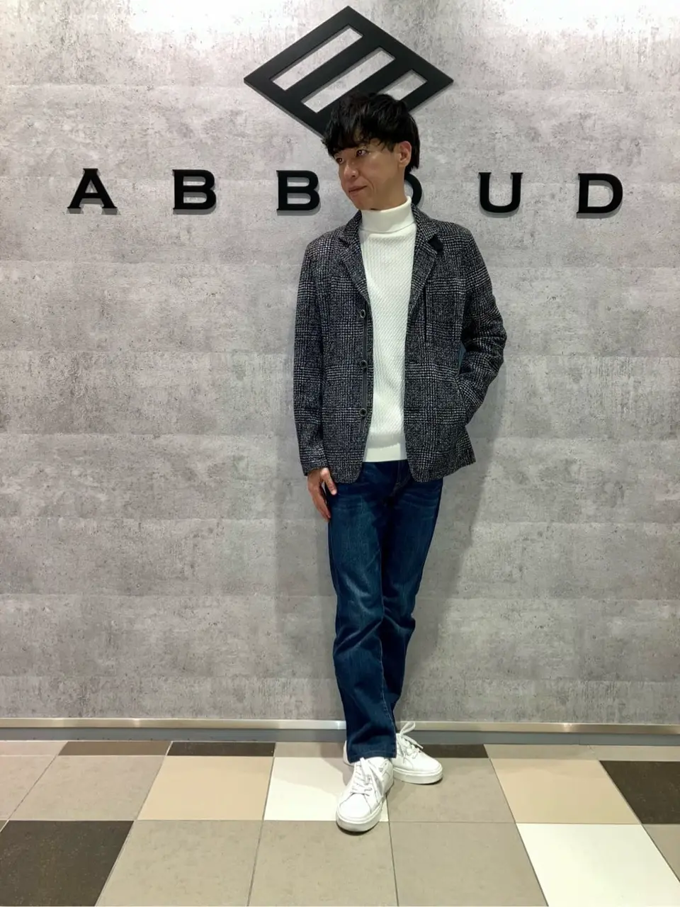 JOSEPH ABBOUD 足立 コーディネート画像