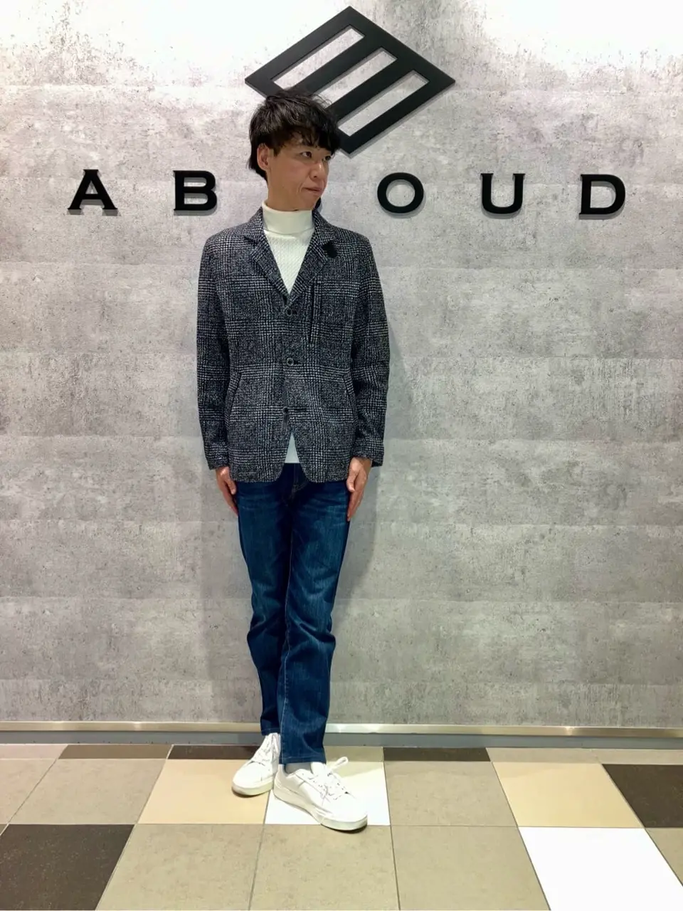 JOSEPH ABBOUD 足立 コーディネート画像