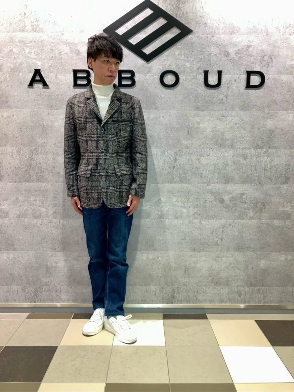 JOSEPH ABBOUD 足立 コーディネート画像