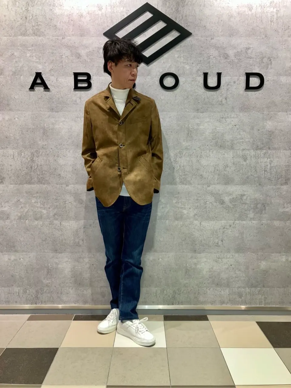 JOSEPH ABBOUD 足立 コーディネート画像