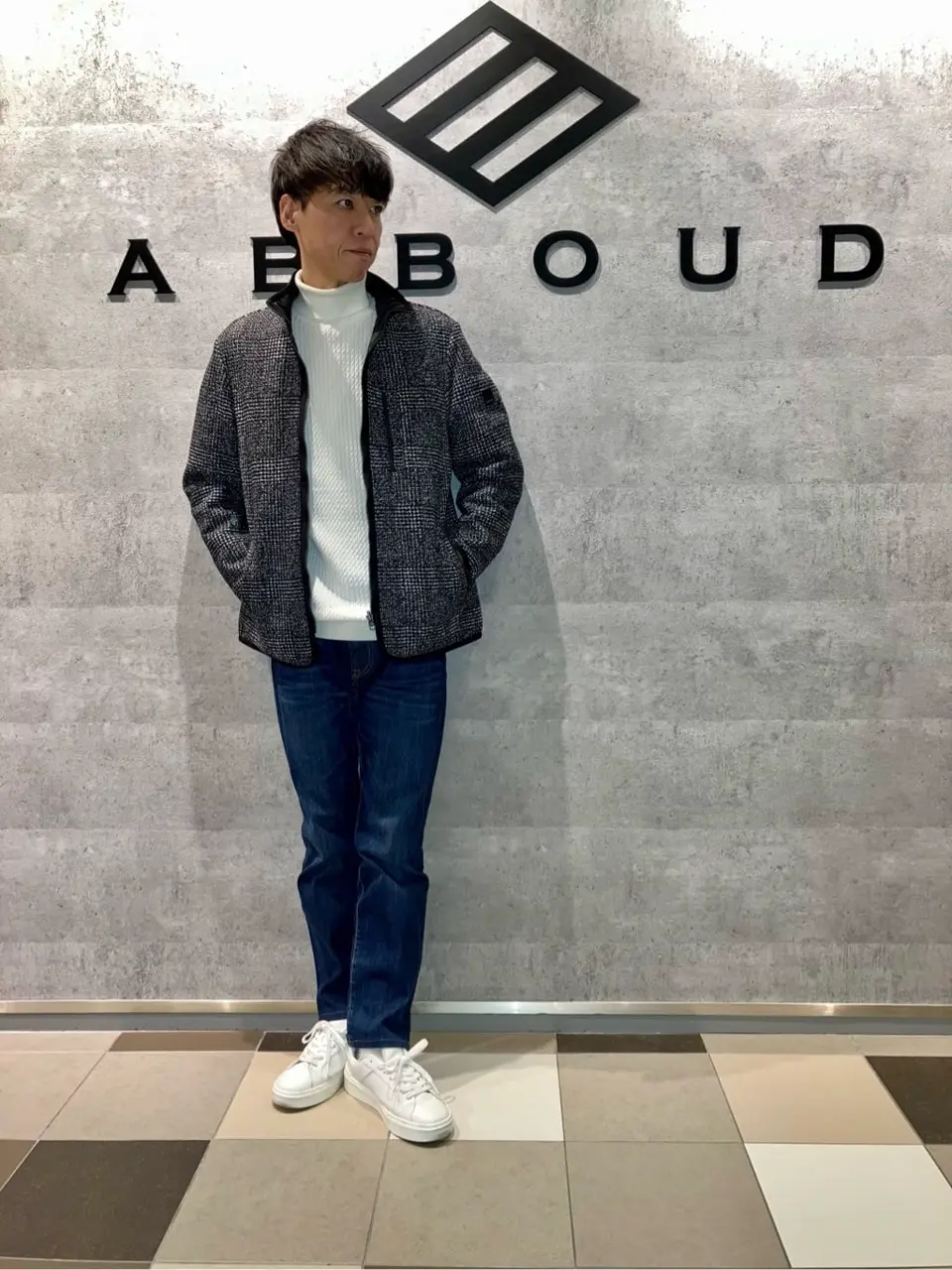 JOSEPH ABBOUD 足立 コーディネート画像