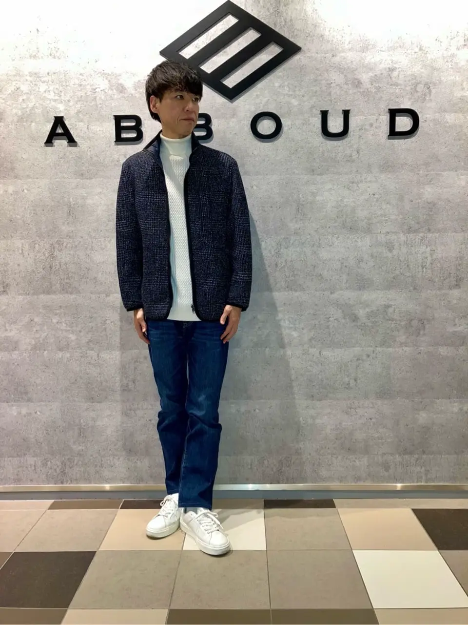 JOSEPH ABBOUD 足立 コーディネート画像