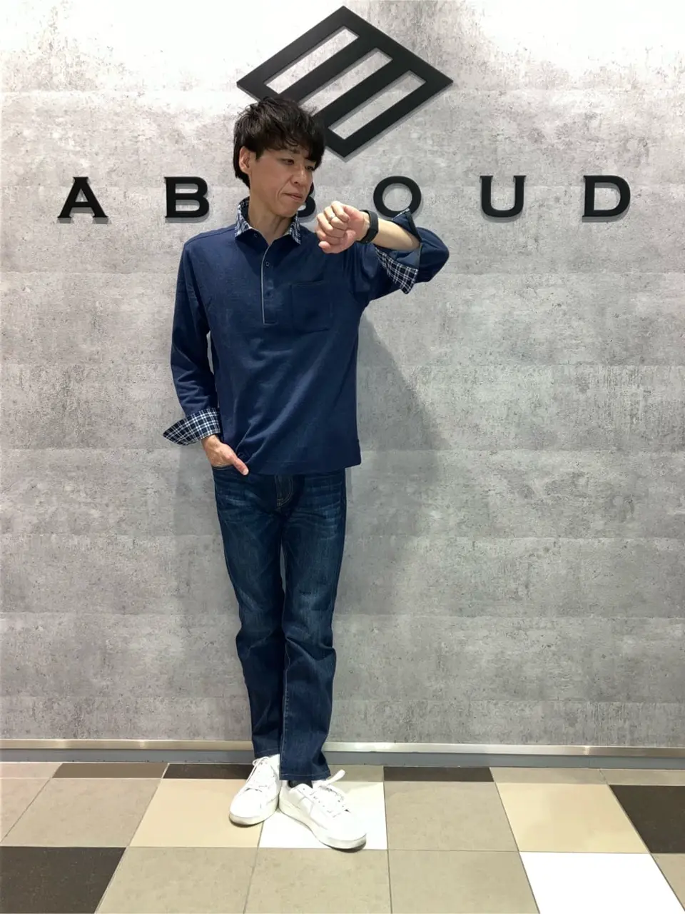 JOSEPH ABBOUD 足立 コーディネート画像