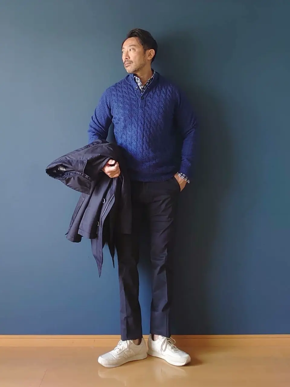 JOSEPH ABBOUD 安東 コーディネート画像