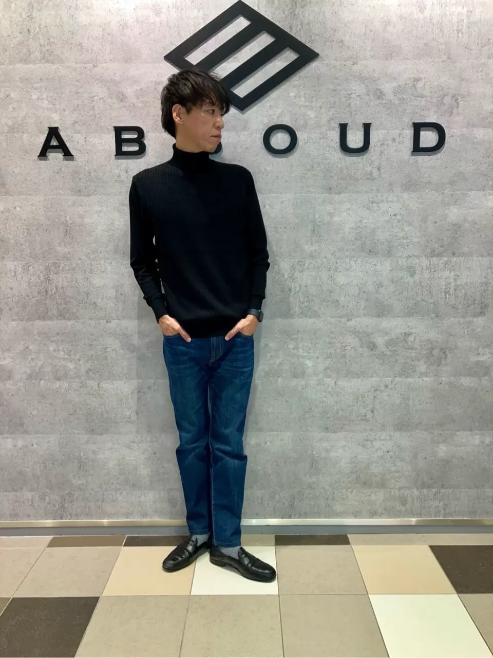 JOSEPH ABBOUD 足立 コーディネート画像