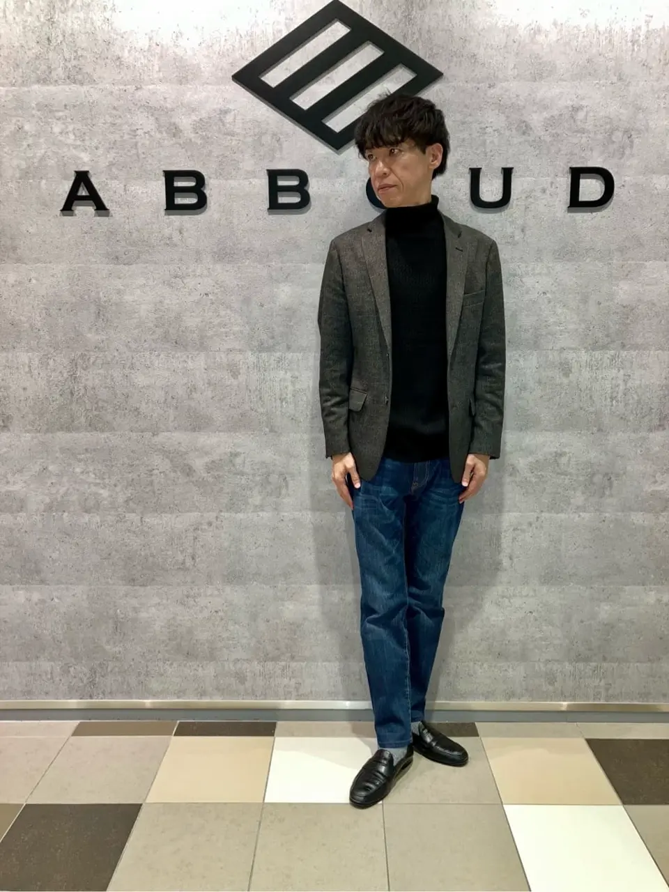 JOSEPH ABBOUD 足立 コーディネート画像