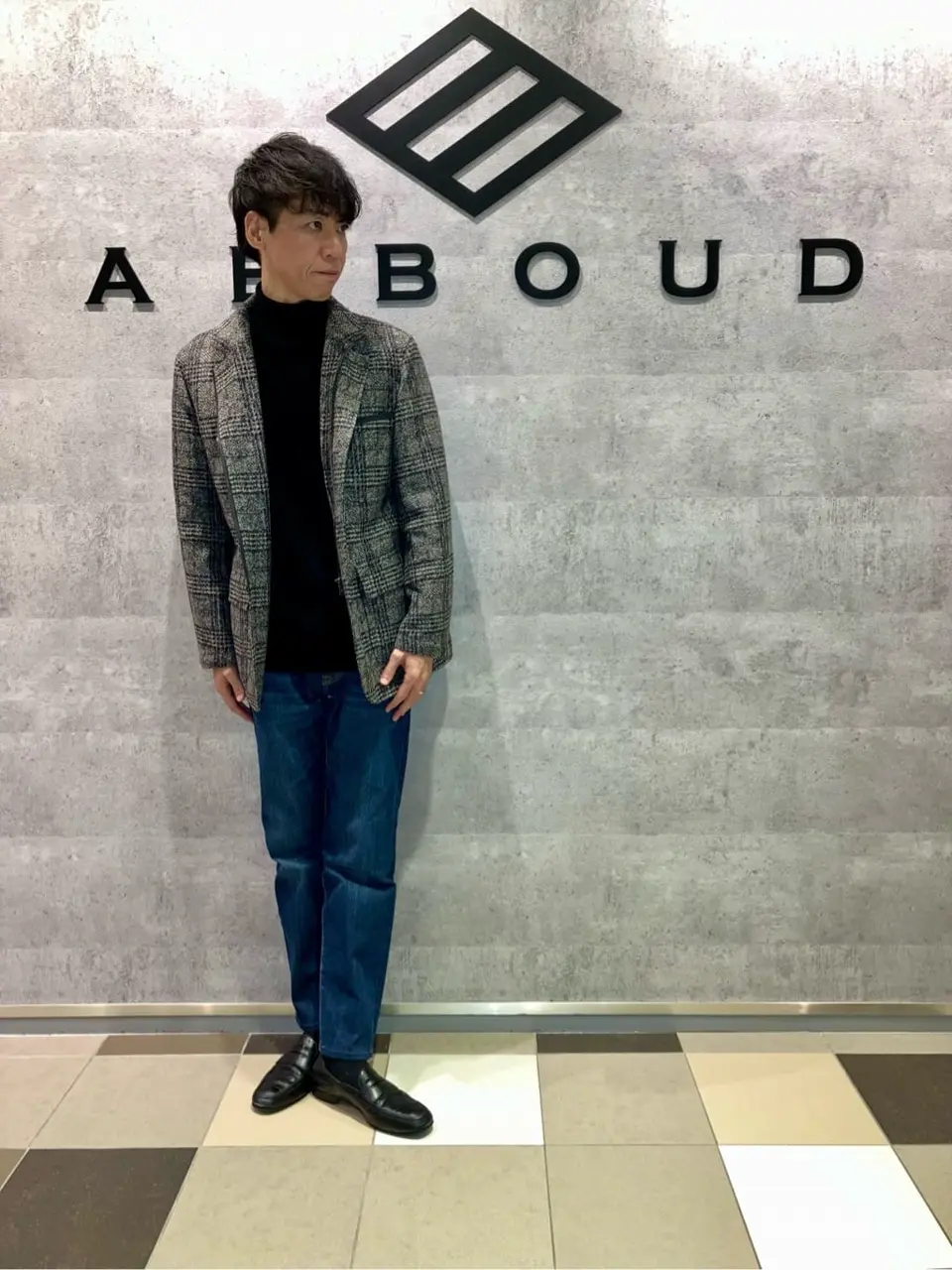 JOSEPH ABBOUD 足立 コーディネート画像