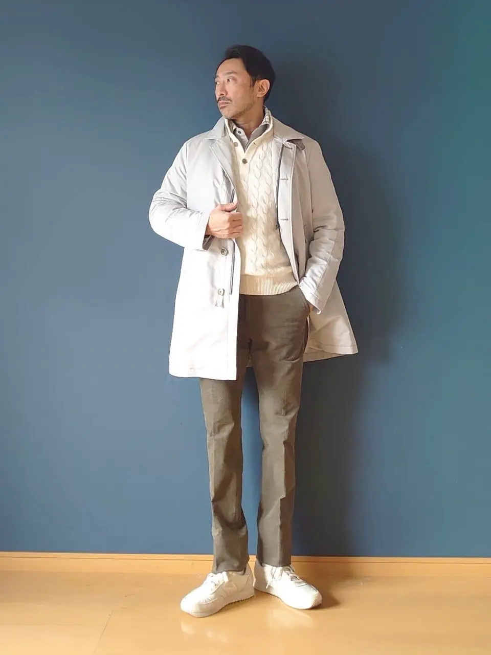 JOSEPH ABBOUD 安東 コーディネート画像