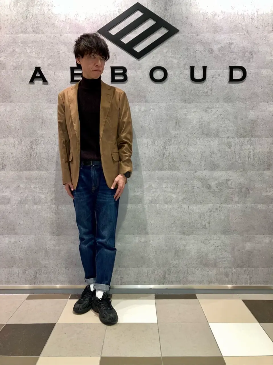 JOSEPH ABBOUD 足立 コーディネート画像