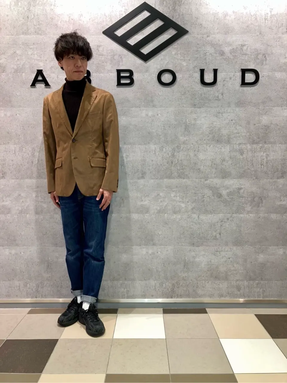 JOSEPH ABBOUD 足立 コーディネート画像