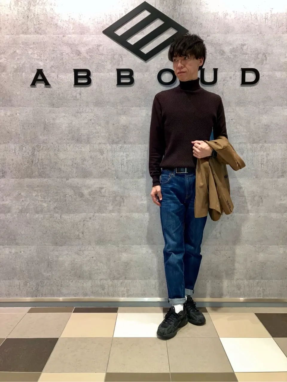 JOSEPH ABBOUD 足立 コーディネート画像